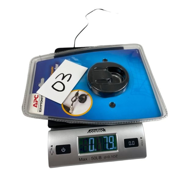 NWT Notebook Computer Laptop Security Lock Anchor for Work Station - Picture 3 of 3